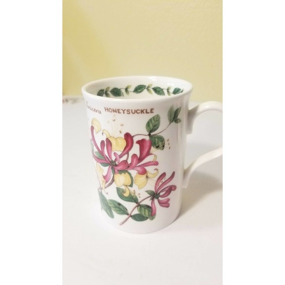 2 FINE BONE CHINA mugs MADE IN ENGLAND by Roy Kirkham and Crown Trend NR Mint - Picture 5 of 12